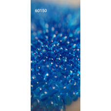 Чеський бісер Preciosa 10/0, 60150 блакитний, 50 г — бісер для рукоділля, прикрас і вишивки