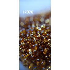 Чеський бісер Preciosa 10/0, 17070 золотистий, 50 г — бісер для рукоділля, прикрас і вишивки