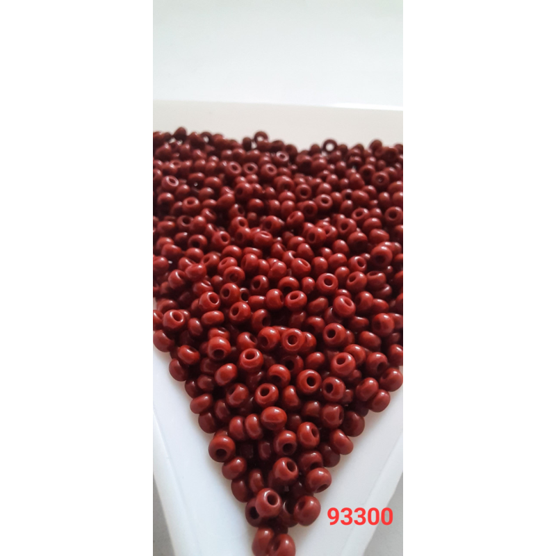 Чеський бісер Preciosa 10/0, 93300 коричневий, 50 г — бісер для рукоділля, прикрас і вишивки Чеський бісер Preciosa 10/0, 93300 коричневий, 50 г — бісер для рукоділля, прикрас і вишивки