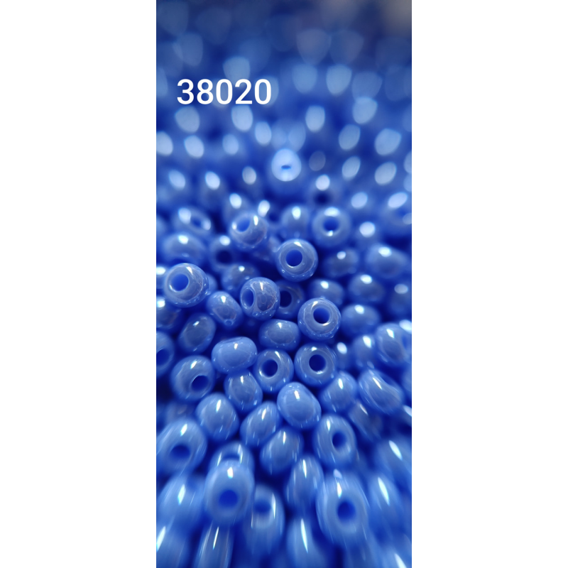 Чеський бісер Preciosa 10/0, 38020 блакитний, 50 г — бісер для рукоділля, прикрас і вишивки Чеський бісер Preciosa 10/0, 38020 блакитний, 50 г — бісер для рукоділля, прикрас і вишивки