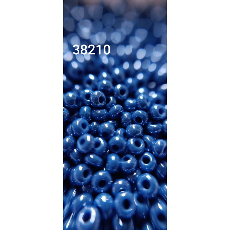 Чеський бісер Preciosa 10/0, 38210 синій, 50 г — бісер для рукоділля, прикрас і вишивки Чеський бісер Preciosa 10/0, 38210 синій, 50 г — бісер для рукоділля, прикрас і вишивки