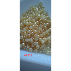 Чеський бісер Preciosa 10/0, 47112 беж,, 50 г — бісер для рукоділля, прикрас і вишивки
