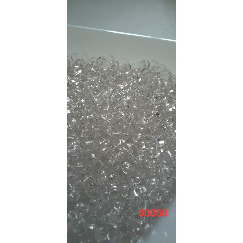 Чеський бісер Preciosa 10/0, 00050 прозорий, 50 г — бісер для рукоділля, прикрас і вишивки