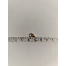 Карабін для прикрас, 1,1 см, метал, золотистий колір, 1 шт