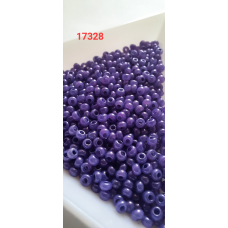 Чеський бісер Preciosa 10/0, 17328 фіолетовий, 1 г — бісер для рукоділля, прикрас і вишивки
