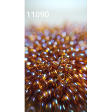 Чеський бісер Preciosa 10/0, 11090 коричневий, 1 г — бісер для рукоділля, прикрас і вишивки
