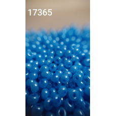 Чеський бісер Preciosa 10/0, 17365 блакитний, 1 г — бісер для рукоділля, прикрас і вишивки