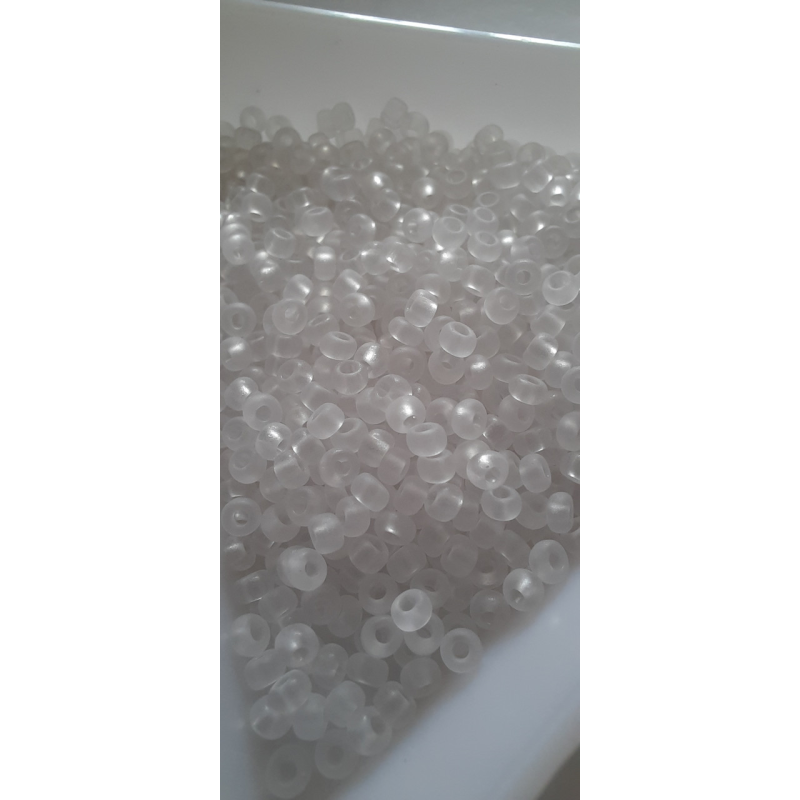 Чеський бісер Preciosa 10/0, 00050м прозорий, 50 г — бісер для рукоділля, прикрас і вишивки