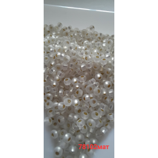 Чеський бісер Preciosa 10/0, 78102м прозорий, 50 г — бісер для рукоділля, прикрас і вишивки