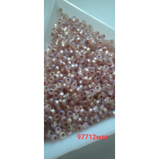 Чеський бісер Preciosa 10/0, 97712м рожевий, 50 г — бісер для рукоділля, прикрас і вишивки