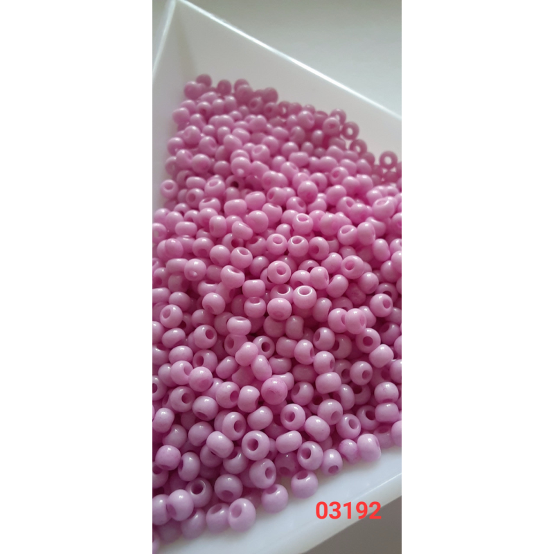 Чеський бісер Preciosa 10/0, 03192 рожевий, 50 г — бісер для рукоділля, прикрас і вишивки Чеський бісер Preciosa 10/0, 03192 рожевий, 50 г — бісер для рукоділля, прикрас і вишивки