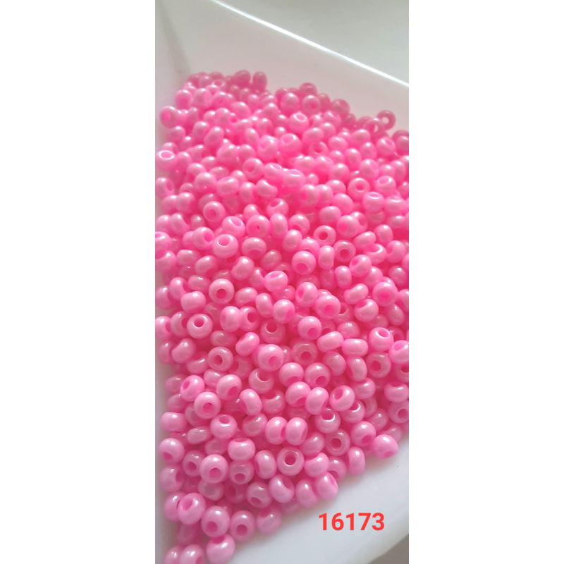 Чеський бісер Preciosa 10/0, 16173 рожевий, 50 г — бісер для рукоділля, прикрас і вишивки Чеський бісер Preciosa 10/0, 16173 рожевий, 50 г — бісер для рукоділля, прикрас і вишивки