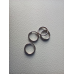 Кільця з“єднувальні подвійні мед. сталь 7мм 1шт