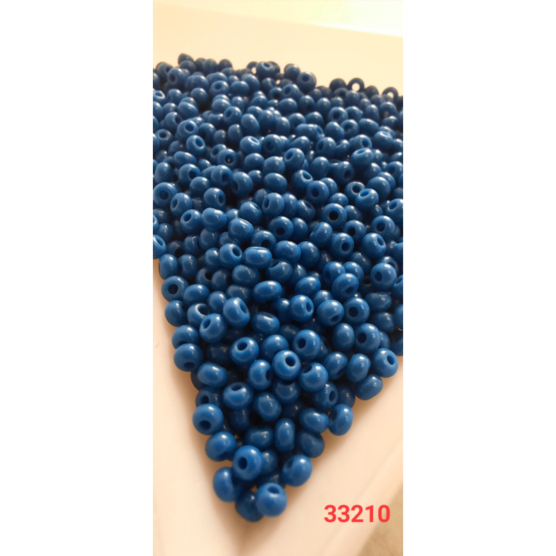 Чеський бісер Preciosa 10/0, 33210 синій, 50 г — бісер для рукоділля, прикрас і вишивки Чеський бісер Preciosa 10/0, 33210 синій, 50 г — бісер для рукоділля, прикрас і вишивки
