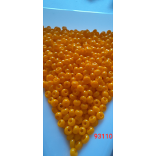 Чеський бісер Preciosa 10/0, 93110 оранжевий, 50 г — бісер для рукоділля, прикрас і вишивки