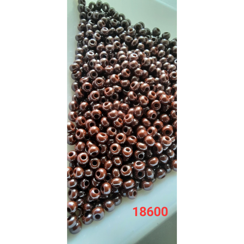 Чеський бісер Preciosa 10/0, 18600 фіолетовий, 50 г — бісер для рукоділля, прикрас і вишивки