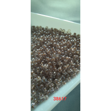 Чеський бісер Preciosa 10/0, 38617 коричневий, 50 г — бісер для рукоділля, прикрас і вишивки